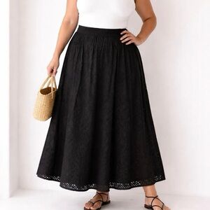Chico’s Black Maxi Skirt Women’s Size 3 (US XL/16)